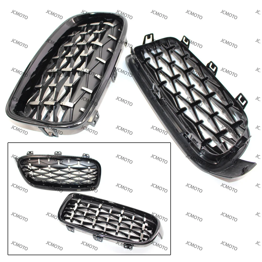 Car Front Kidney Grille Diamond Meteor Style Grill For BMW 3 Series F30 F31 320i 330i 340i 2013 2014 2015 2016 2017 2018