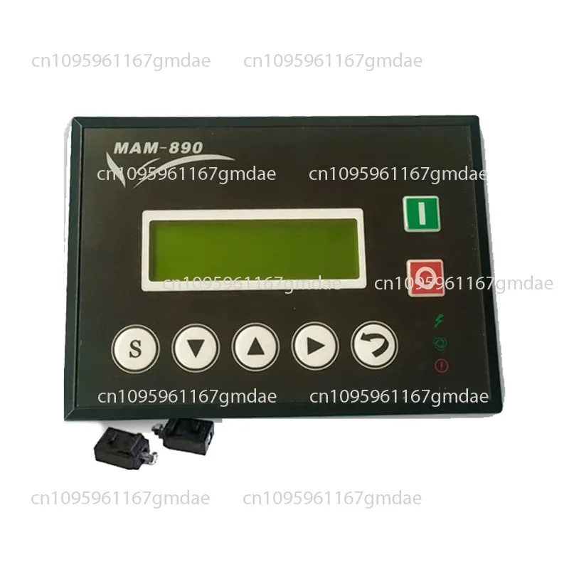 

Screw air compressor controller MAM-890 integrated panel/display provides password