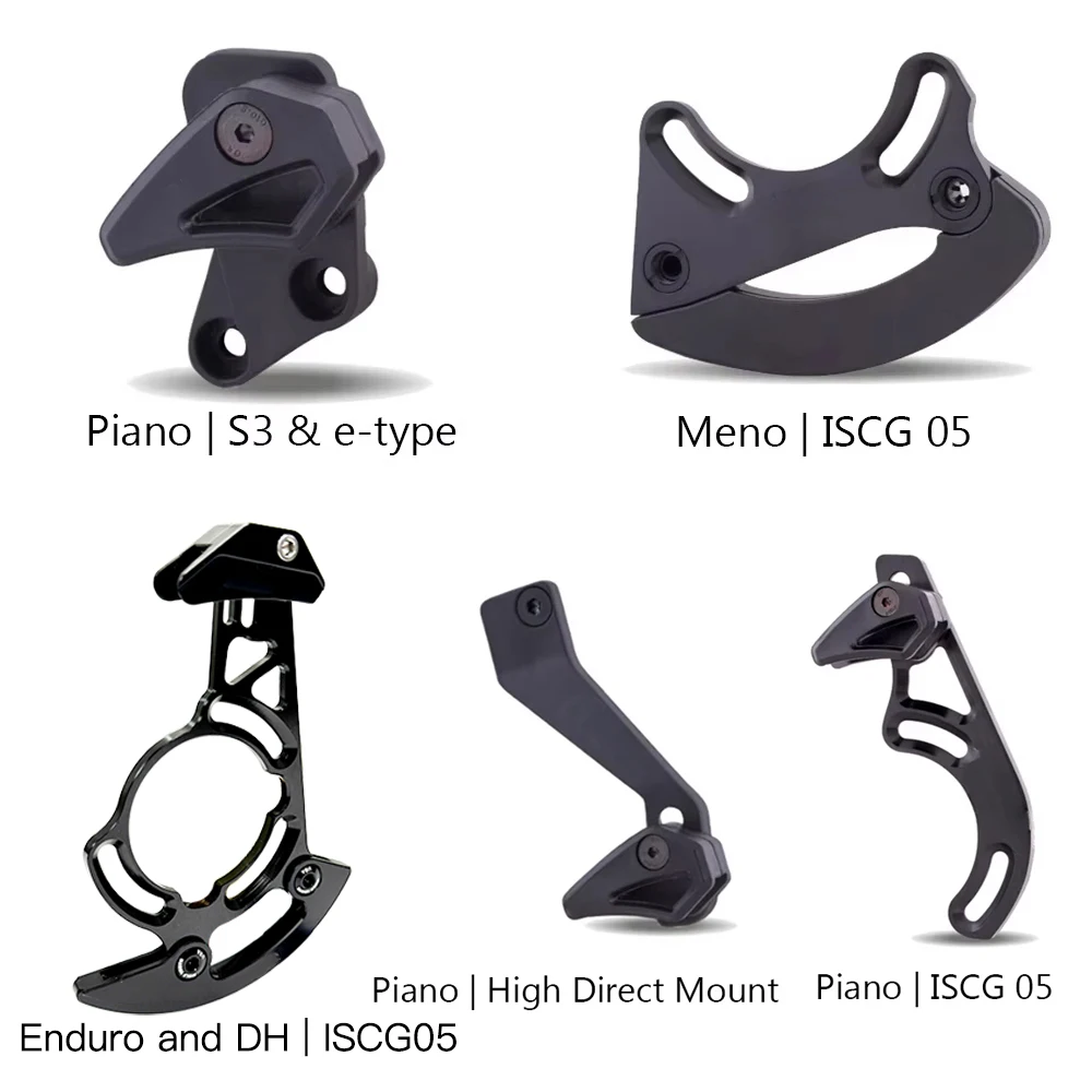 MOZARTT سلسلة دليل البيانو ISCG05 المدمجة باش الحرس سلسلة دراجات دليل الدراجة الجبلية MTB سلاسل حامي الإطار الحرس #1