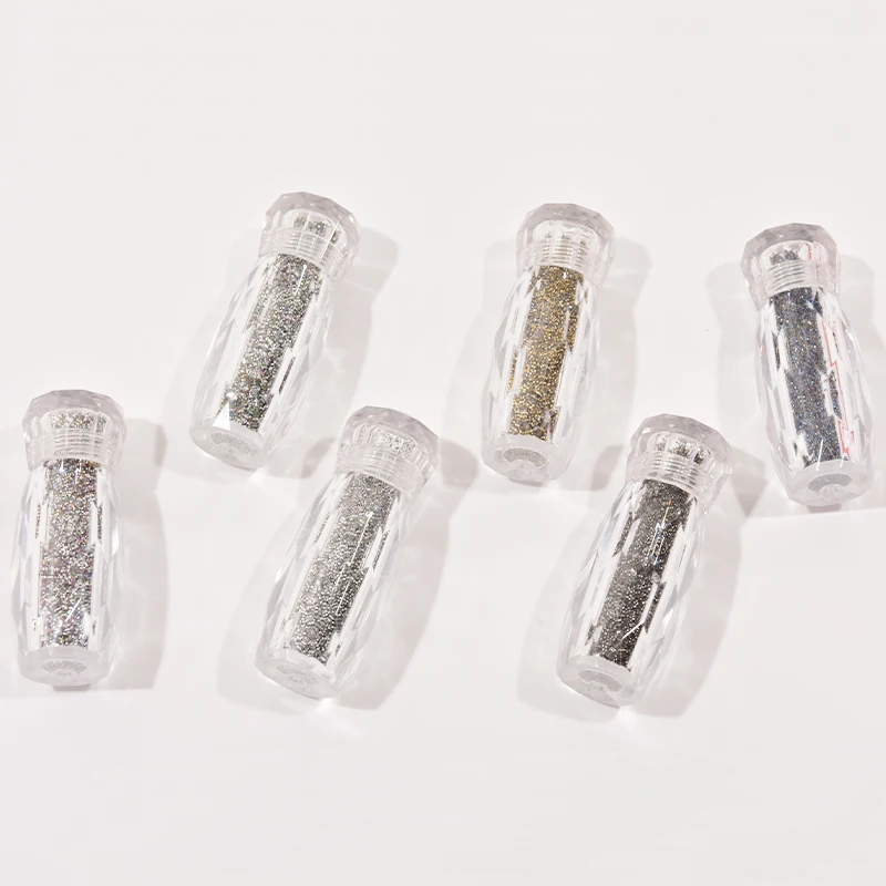 ミニパールとラインストーン,5g/ボトル,パール,クリスタル,ネイルアートの装飾