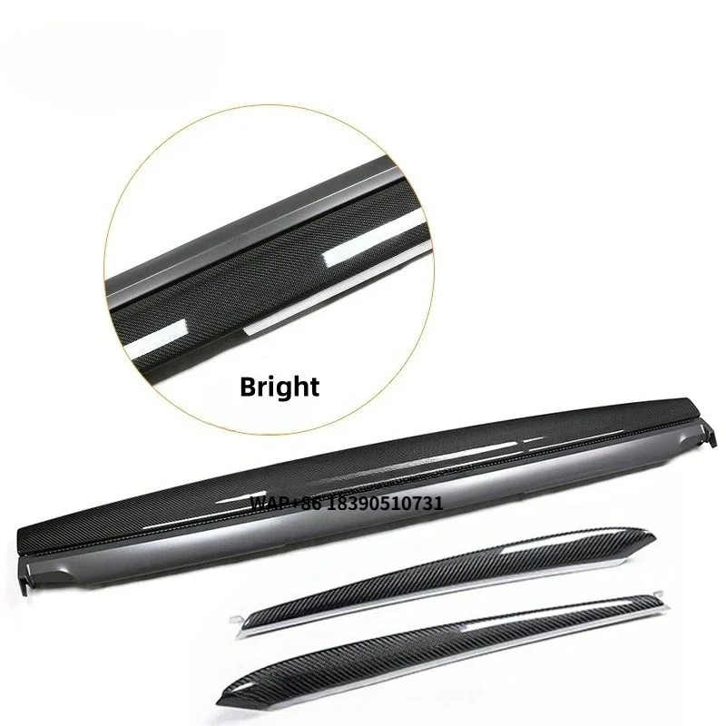 

Automotive Parts Suitable for Model Y/3 Carbon Fiber Replacement Center Console Panel Front Door Panel Interior Decoration