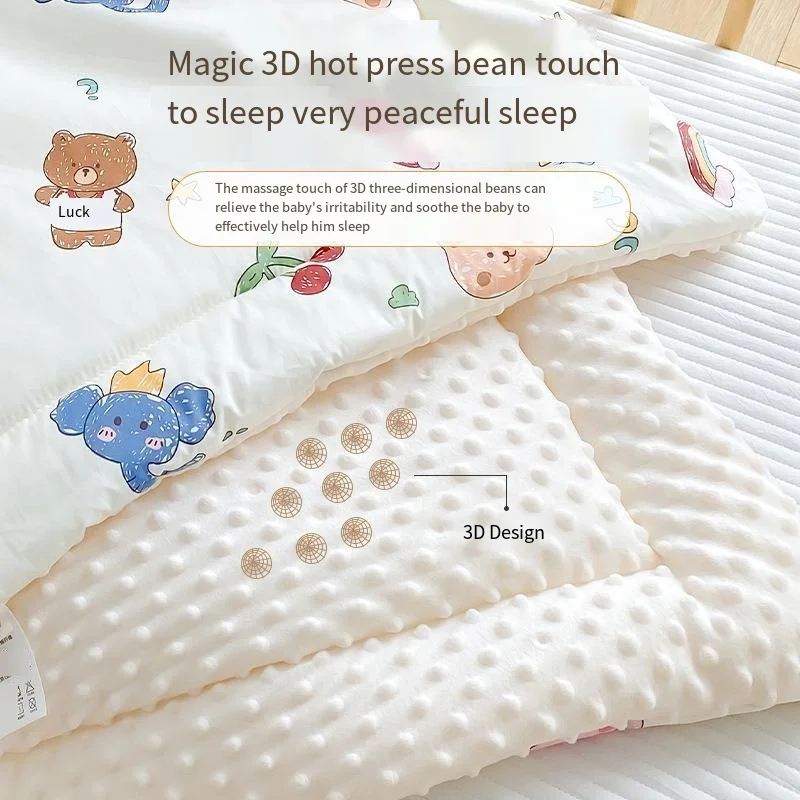 Materasso per culla neonato Asilo per bambini Trapunta piccola Materasso per bambini Materasso per pisolino lavabile in puro cotone