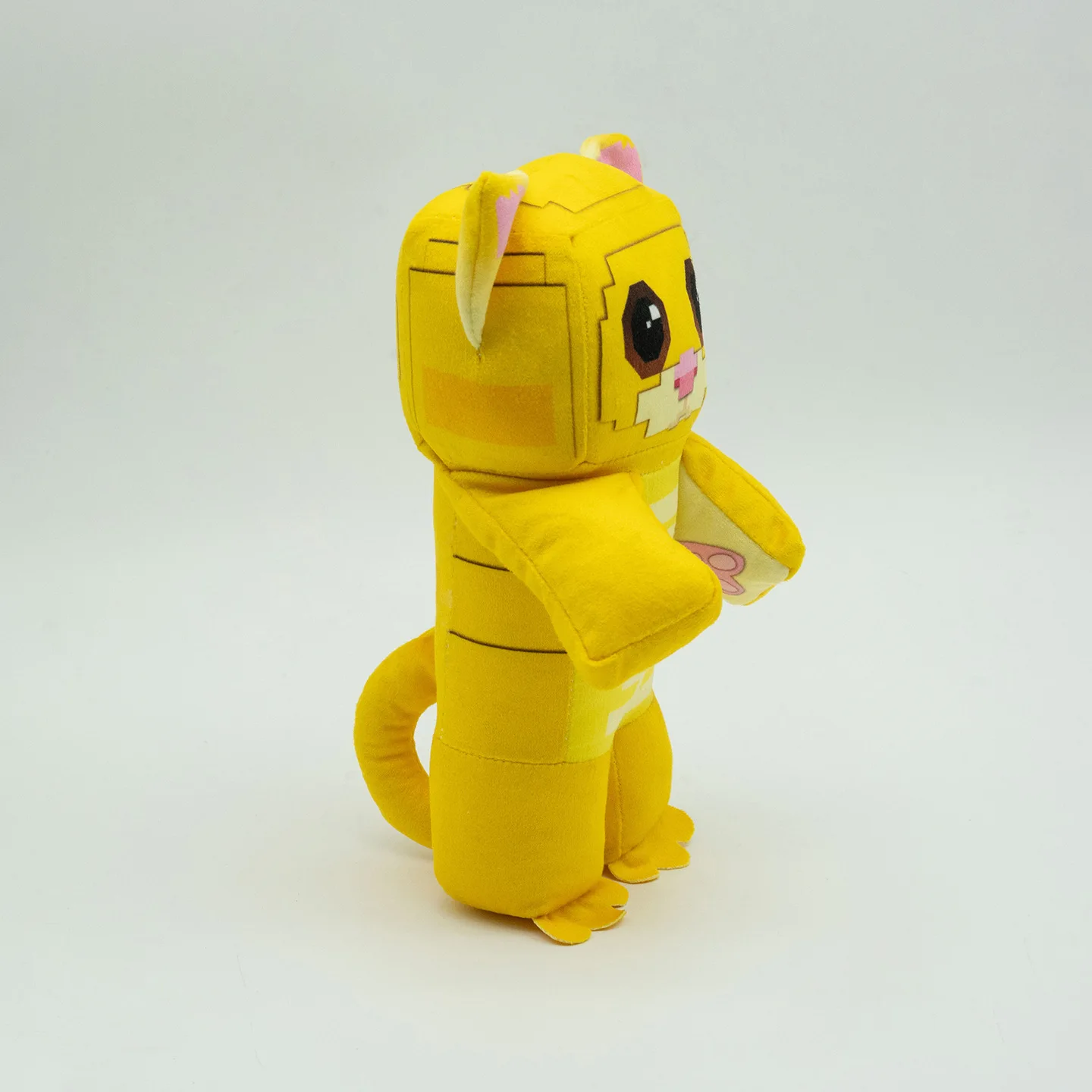 

Yellow Cat Plush Steal A Brainrot Soft Stuffed Cuddly Doll Game Peripheral Toy Gift for Kids Fans Home Decor