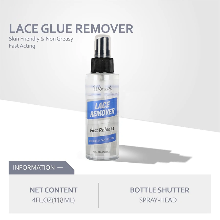 Spray per rimozione estensioni dei capelli e nastro adesivo: formula ad azione rapida, delicata e non grassa per una facile pulizia