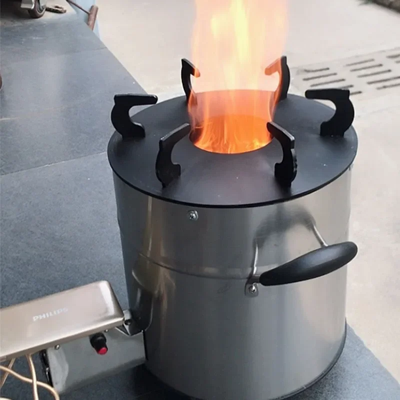 Per uso domestico 220v Famiglia Nuovo Mobile Senza Fumo Protezione Ambientale Feroce Partita Stufa Stufa A Legna Da Ardere Bruciare Legna Da Ardere Carbone G