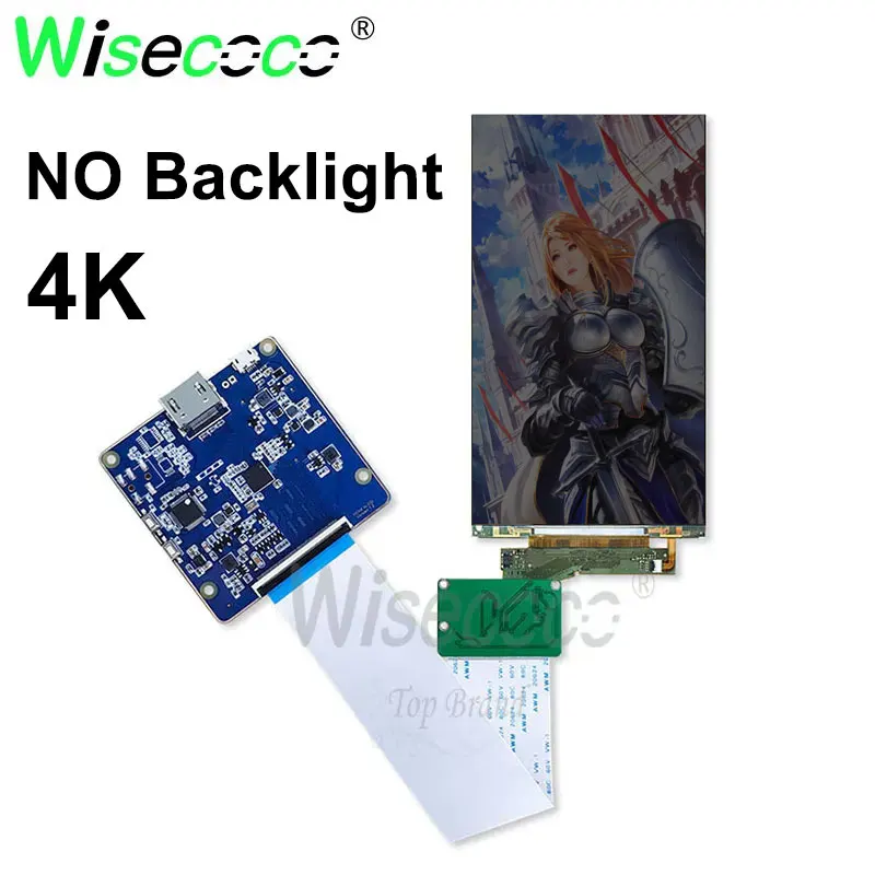 2160x3840 5.5 Inch 4K LCD Panel Removed Backlight LCD Display For 3D Printers Display Screen Module MIPI Driver Board