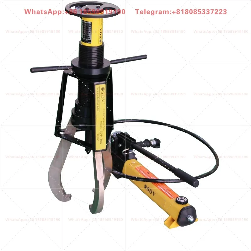 10Ton 2 Jaw Split Anti-slip Hydraulic Puller Portable Hydraulic Gear Bearing Puller for Mechanical Disassembly