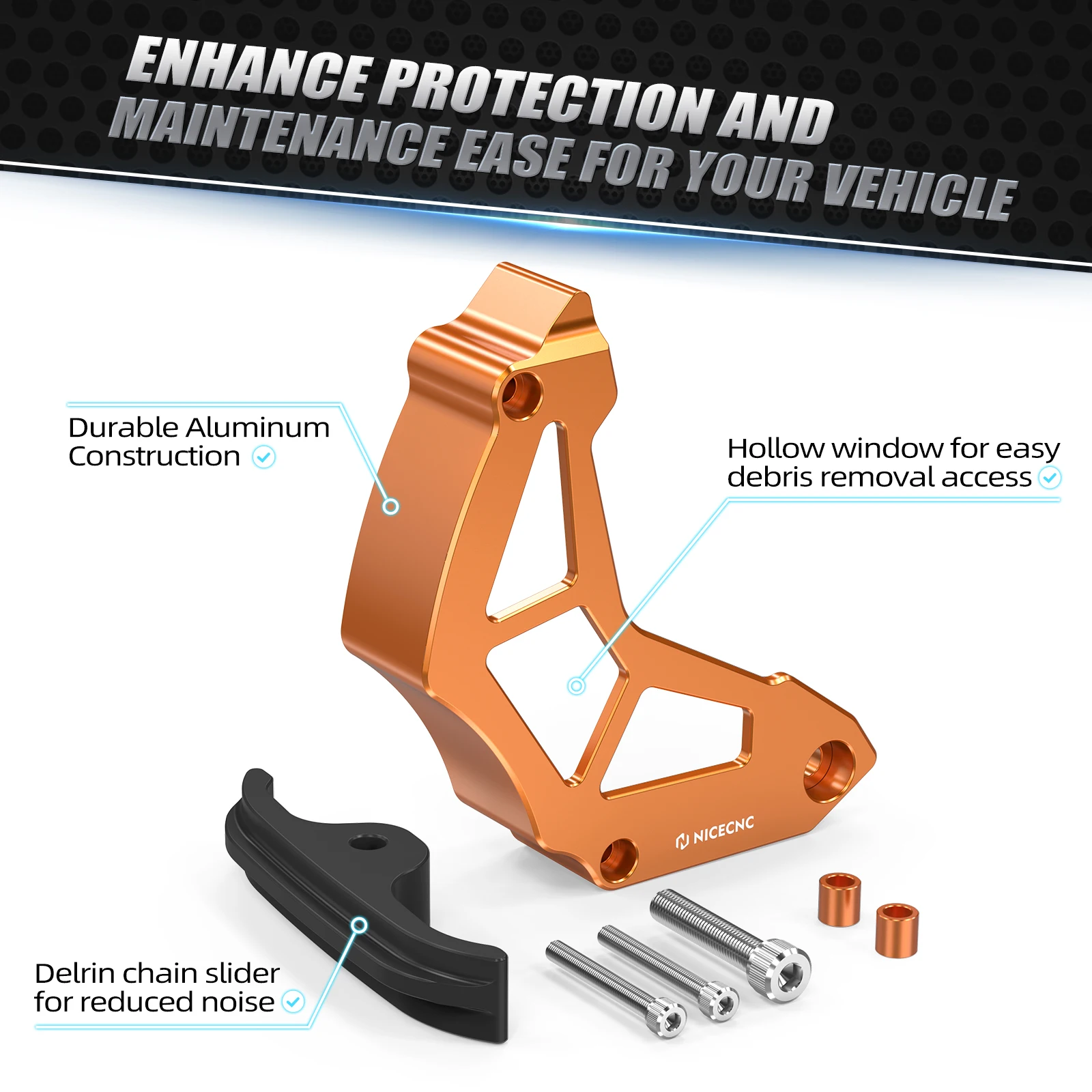 สําหรับKTM 790 Adventure/R 2019-2020 890 ผจญภัย/R 2021-2023 One Fingerคลัทช์โซ่Guaud 790 890 Duke Husqvarna Norden901