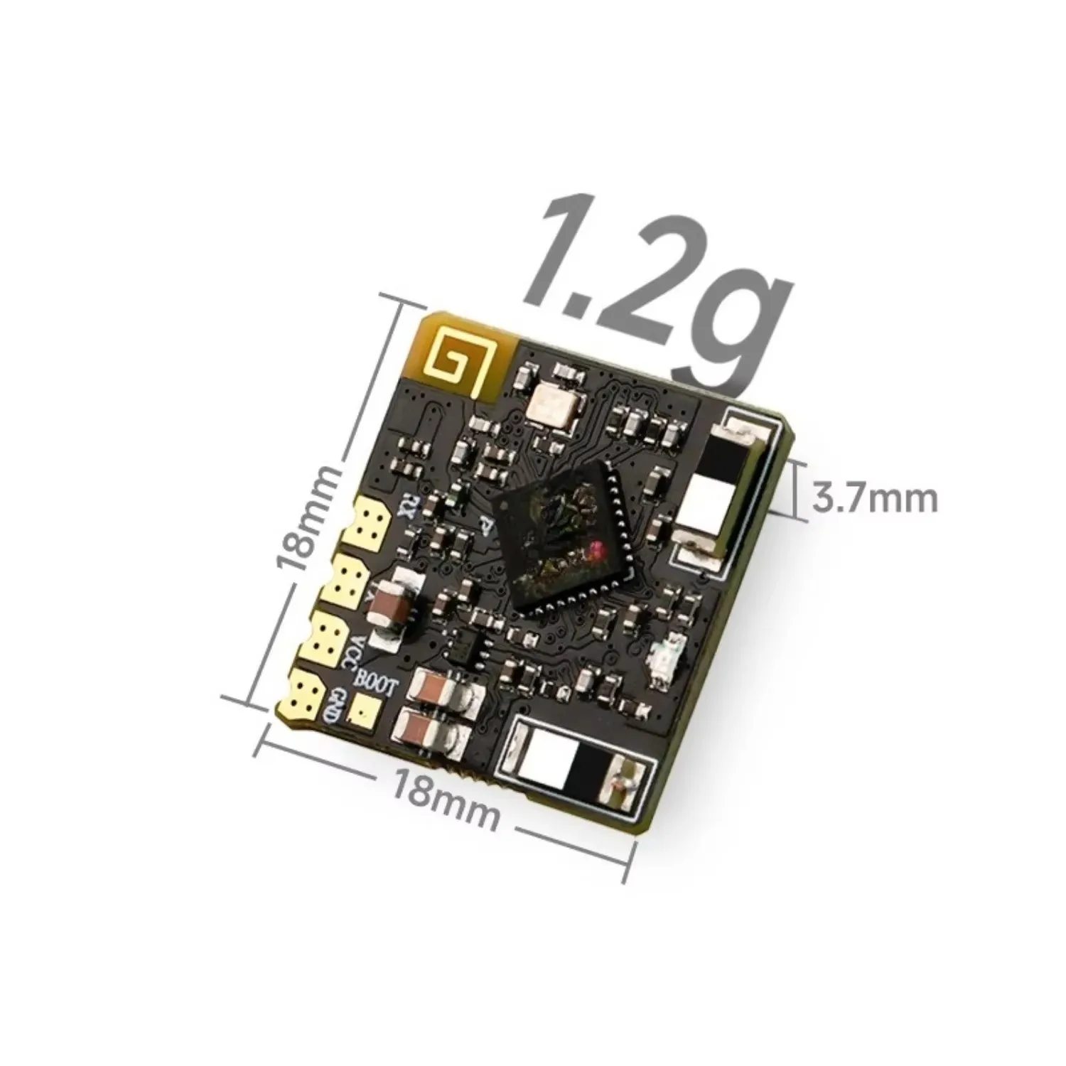 ToPssHigh-Performance Dual-Ceramic Antenna For PR01 ELRS Receiver Compatible With FLYSKY PR01 100mW Telemetry Drone