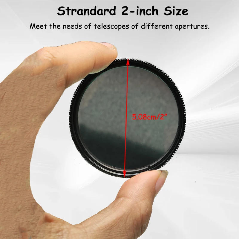 2" Infrared Cut-off Filter IR-CUT650 Astronomical Telescope Accessories Eyepiece Filter For Telescope Astrophotography