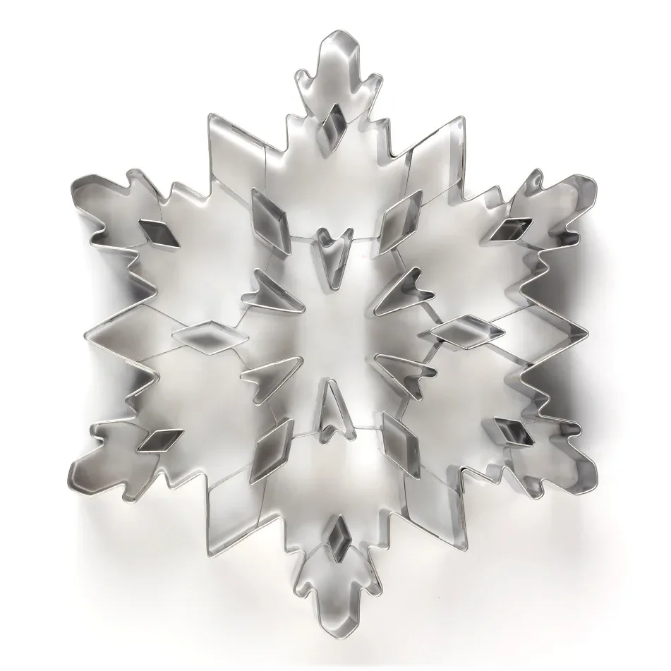 3D Snowflake Cookie…