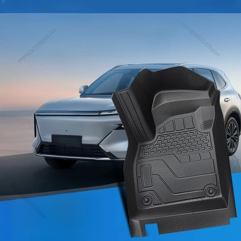 For Geely Starray EM-i Proton eMas 7, TPE Full Surround Floor Mats, All Weather Car Foot Mats Anti-slip