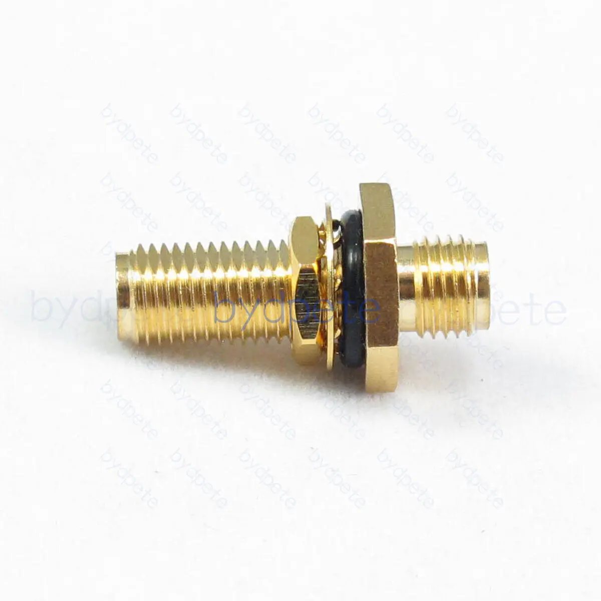 T Type RP-SMA Male Plug to 2 Double SMA Female Jack RF Connector Adapter Tanger