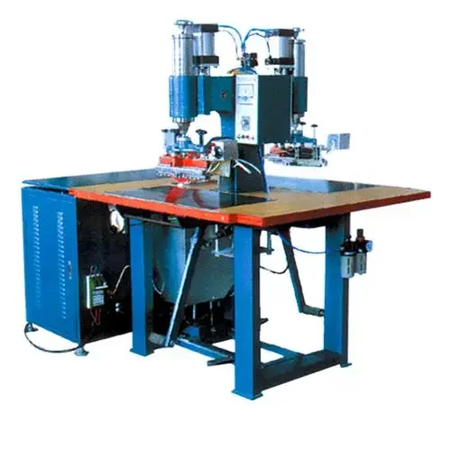 High Efficiency High Frequency Leather Embossing & Welding Machine Factory Price New Condition PVC Fabric Heat Sealer