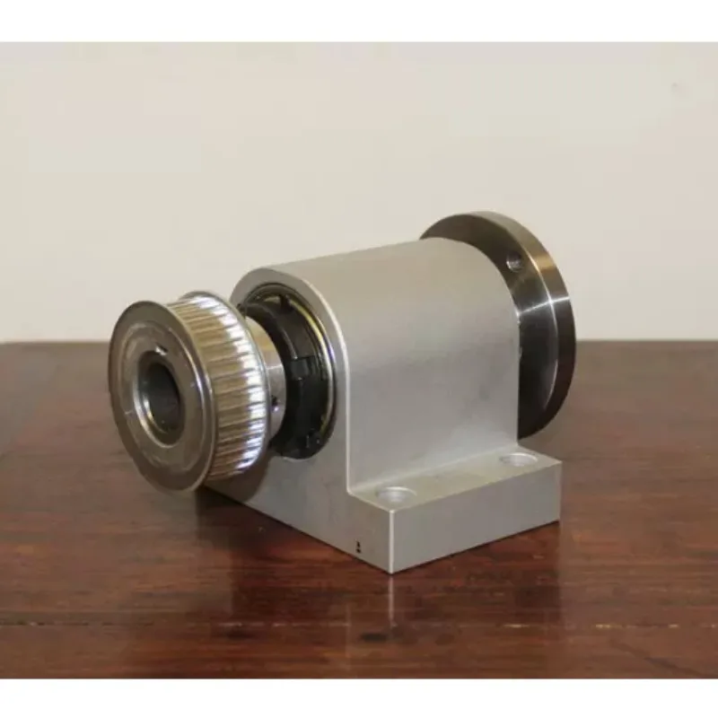 High Strength Lathe Headstock Assembly With Flange, Lathe Spindle Unit Replacement Part