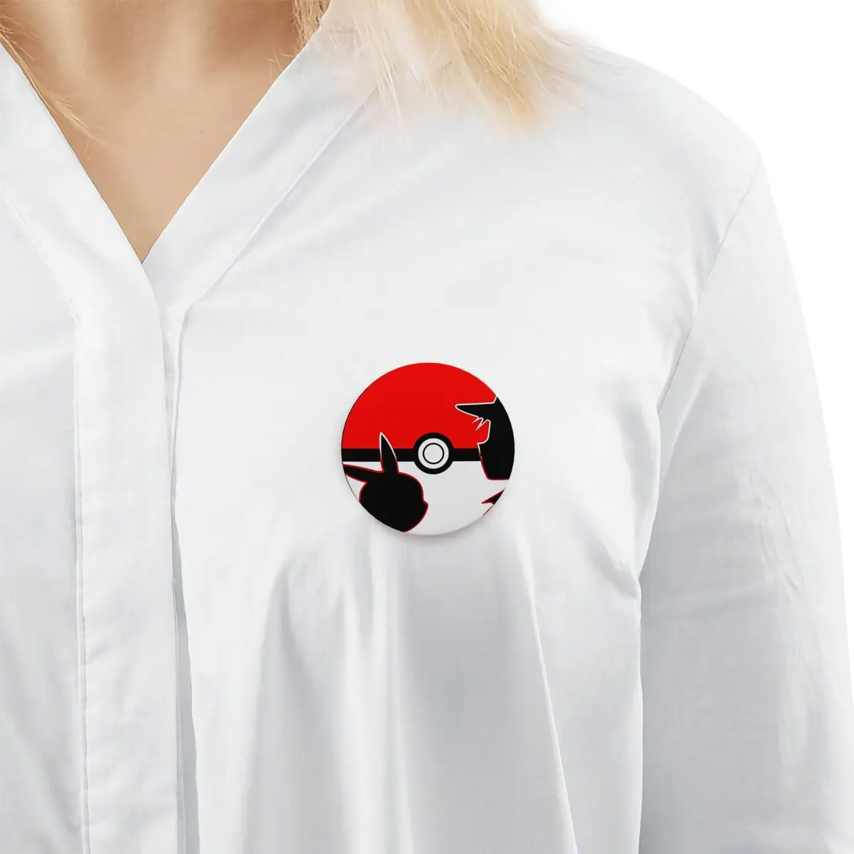 Épingles de logo de Pikachu pour la fête, badges de Ketchum agaçants, cadeaux de faveurs de fête, épingles de bouton Sicilax et Jigglypuff, fournitures de fête