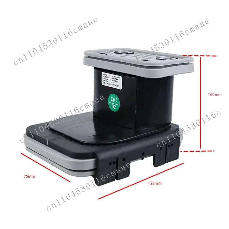 10.01.12 Plastic vacuum block 125x75x100MM 2-loop console clamping equipment, woodworking machinery parts CNC long type