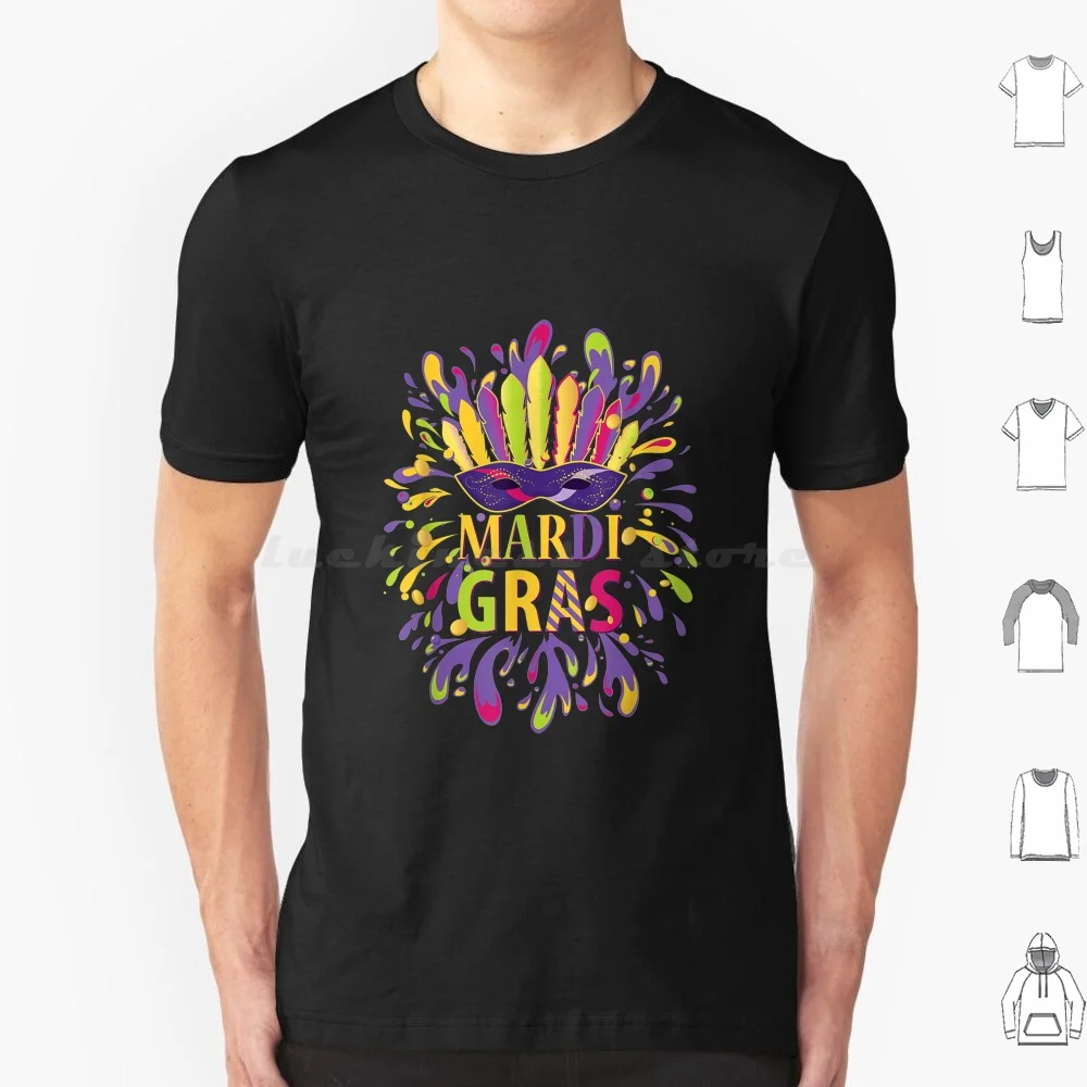 

Mardi Gras For Fat Tuesday Party T Shirt 6xl Cotton Cool Tee Mardi Gras