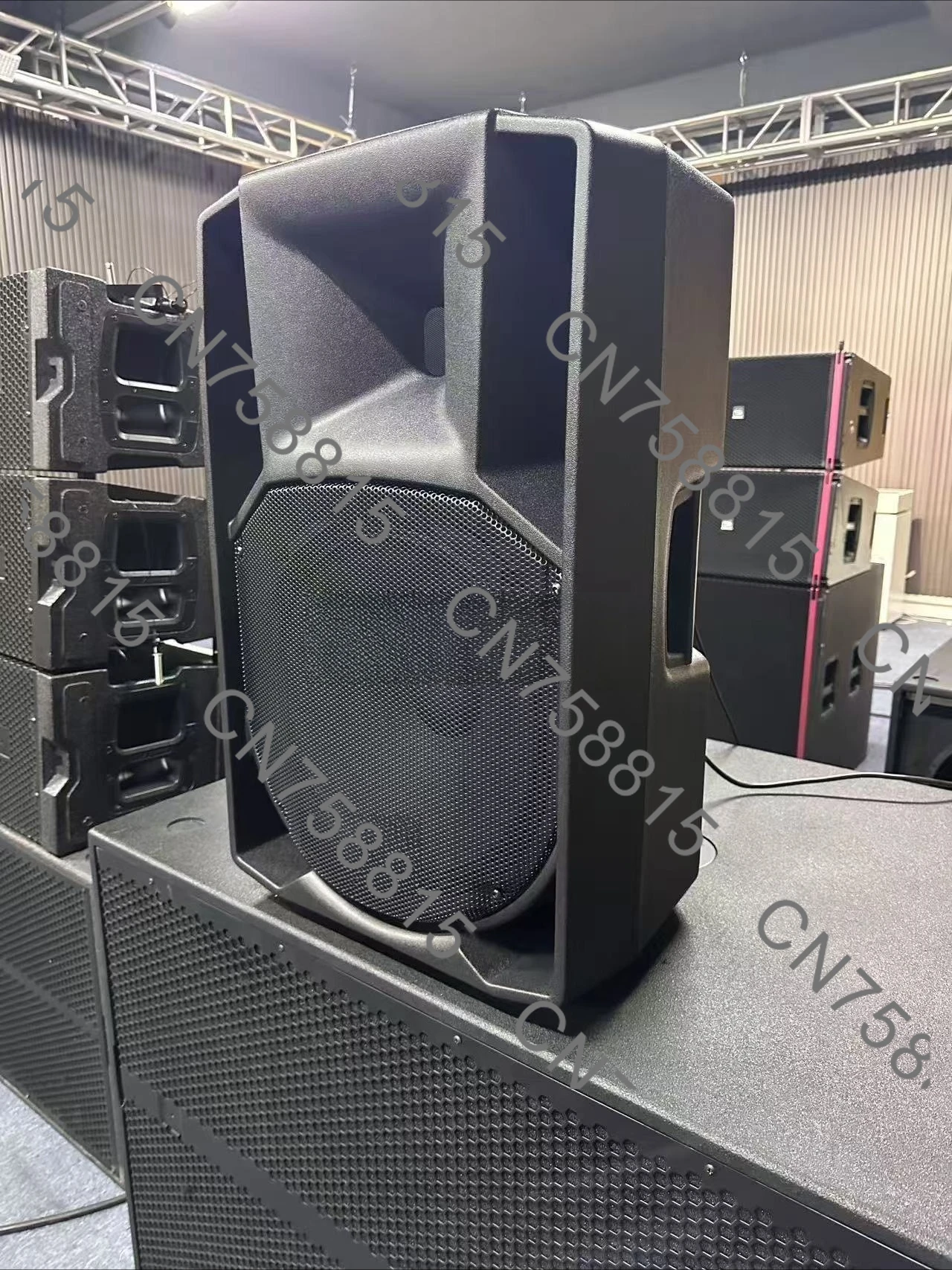 High-power active outdoor floor-to-ceiling speaker system, two units, best-selling Art 745-A MK5 15-inch 2-way frequency 1400