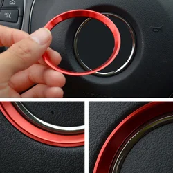 New Car Steering Wheel Center Decoration Rings Trim Cover Stickers for Mercedes Benz GLE CLA GLA W213 W246 W205 C117 Accessories