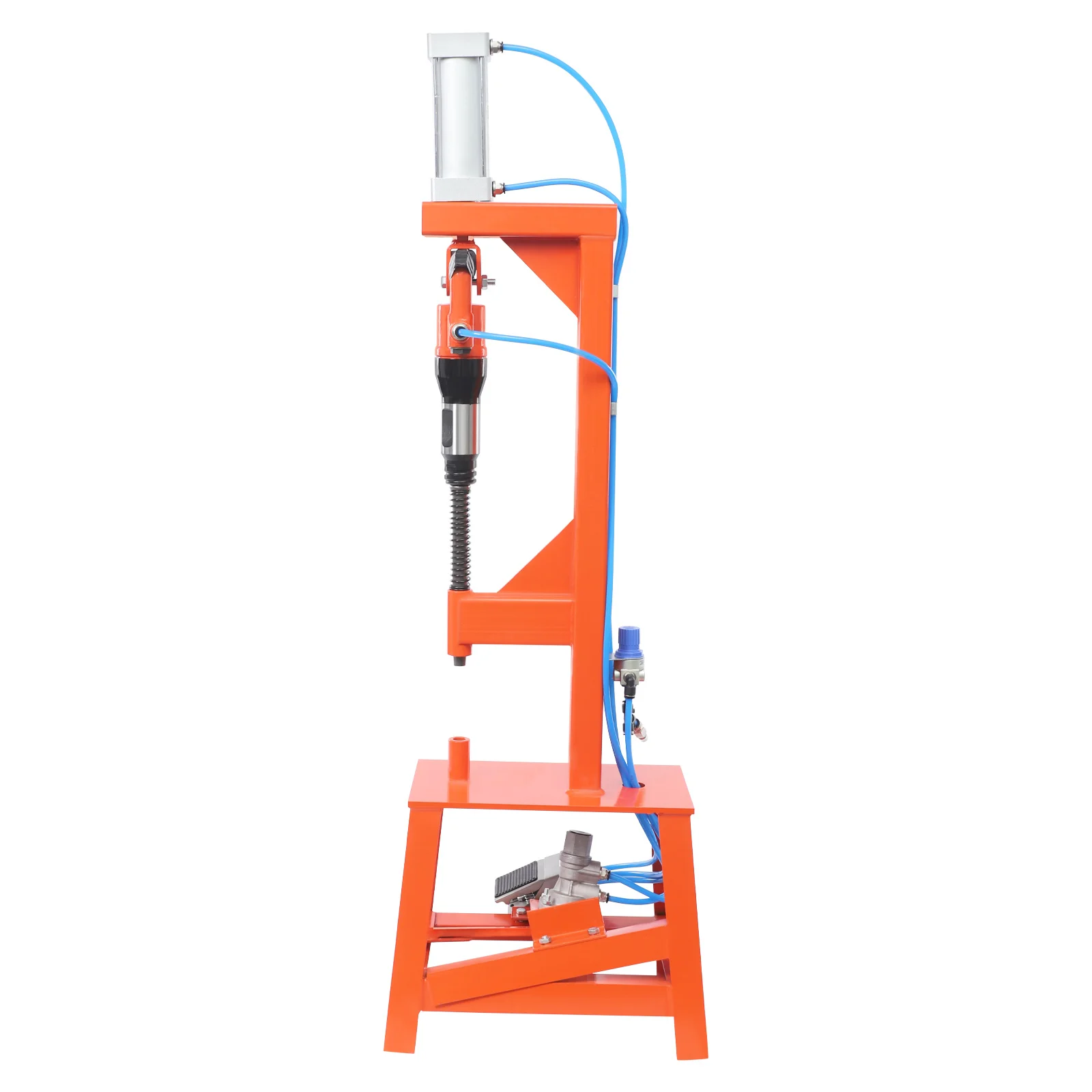 هوائي مجرفة الفرامل الوسادة آلة التثبيت وسادة الفرامل المبرشم مجرفة آلة آلة التثبيت الهوائية ل منصات الفرامل #4