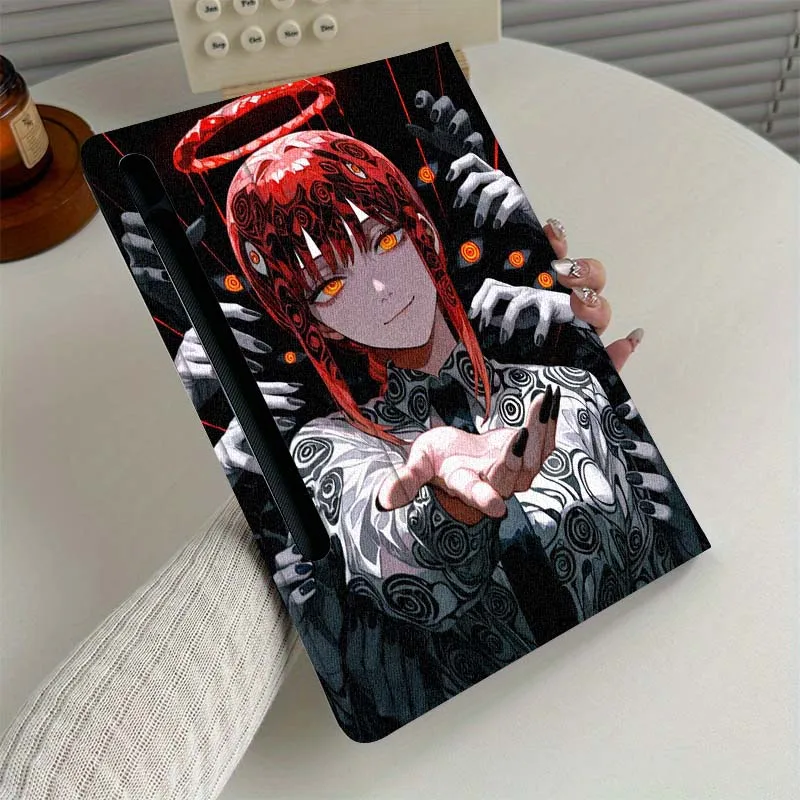 

Chainsaw Man Girl Anime Tablet Case For Samsung Galaxy Tab S7 S8 S9 S10 FE Plus Lite 11 12.4 13.1 Inch