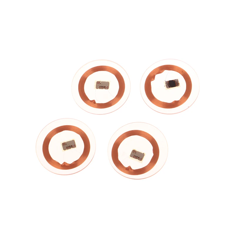 GEN2 CUID Android-app MCT Wijzig blok 0 Verwisselbare UID Herschrijfbare 25 mm koperen spoel Transparante muntkaart NFC 13,56 MHZ 1K S50