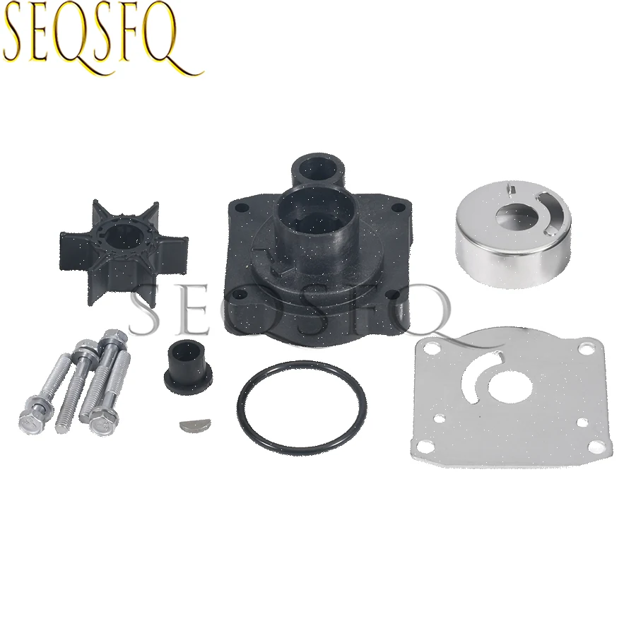 

Water Pump Impeller Repair Set Kit 61N-W0078 61N-W0078-11 Fit for Yamaha 4-Stroke F25 25hp 2 STROKE C30 1993-1997 61N-W0078-00