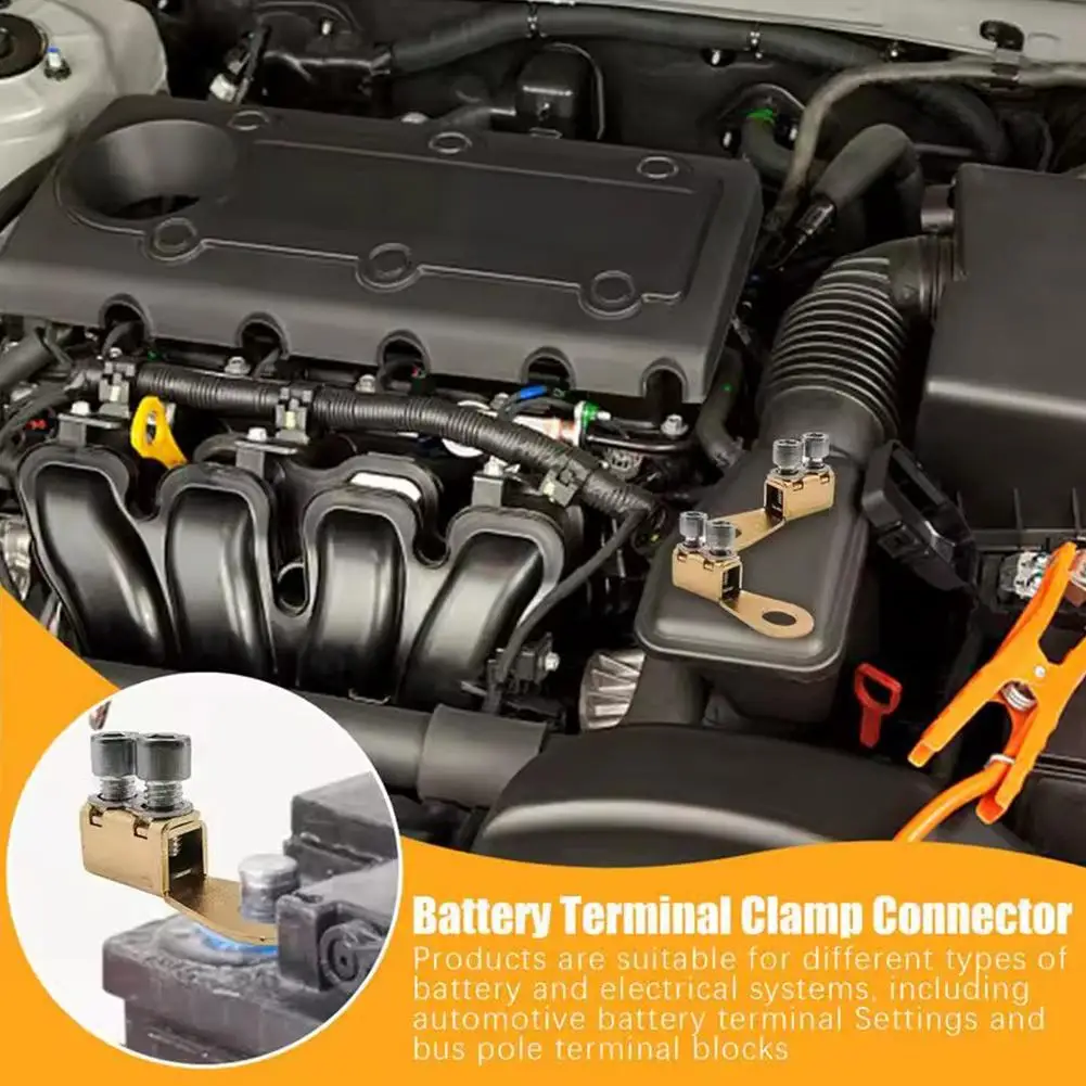 

Клеммные колодки автомобильного аккумулятора, концы кабеля из чистой меди, соединительные блоки, автомобильные аксессуары, износостойкие зажимы для аккумулятора, клеммы Pos N4K2