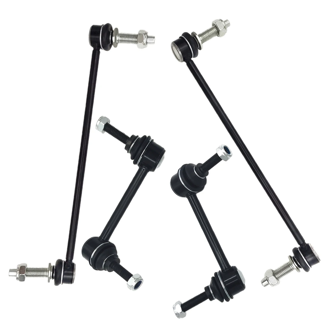 Svenubee 4Pcs Front Rear Stabilizer Sway Bar End Link Assembly Kit for Ford Explorer 2011 2012 2013 2014 2015 2016 2017 2018