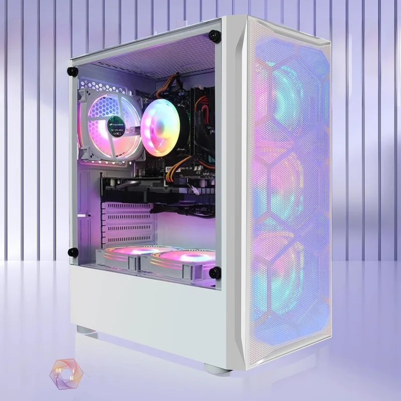 Gaming PC Desktop Computer,  Core I7 up to 3.9 GHz, GTX 1660 Ti 6G GDDR6, 16GB RAM, 512GB SSD, WiFi, BT 5.0, RGB
