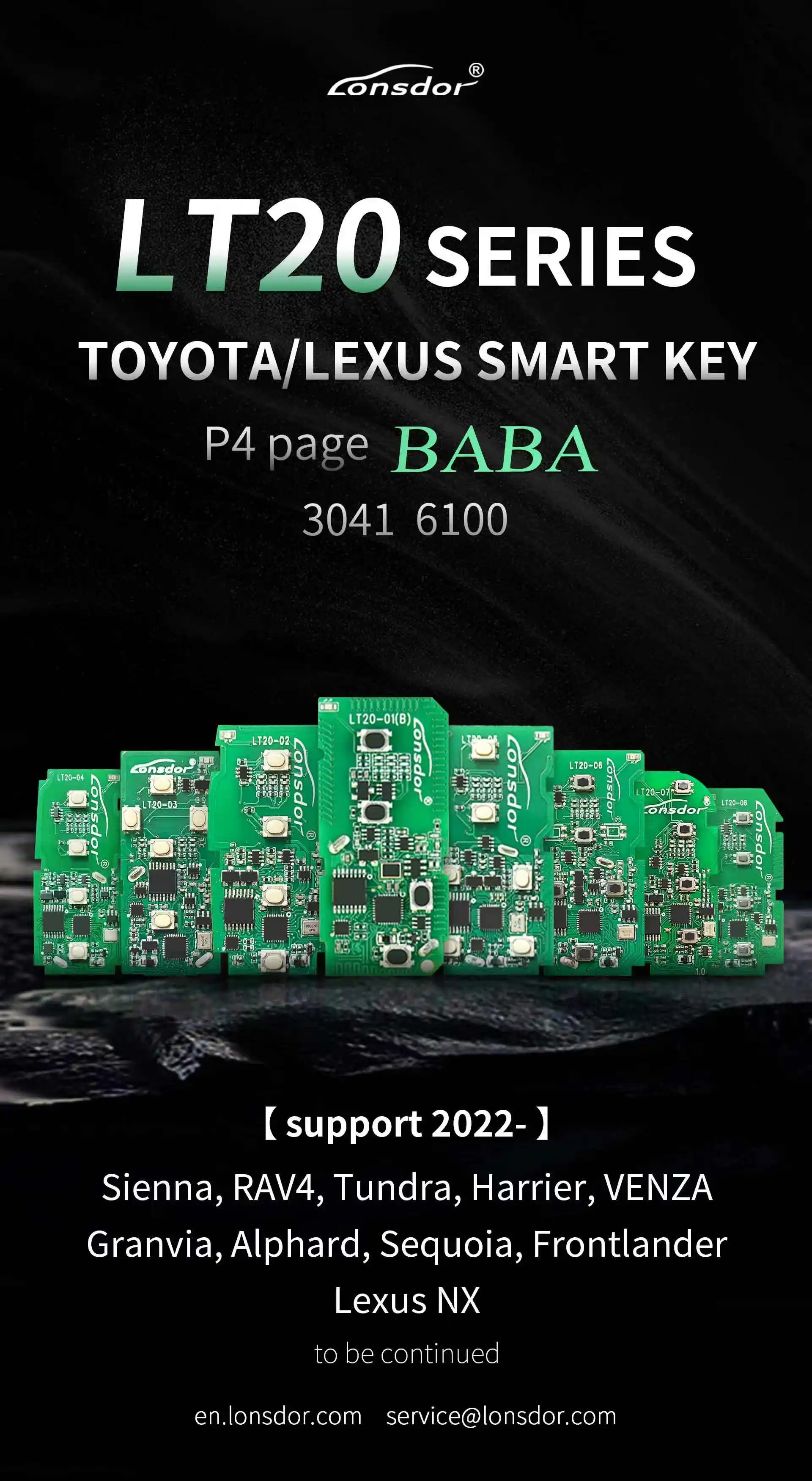 Lonsdor LT20 8A+4D Smart Key LT20-01 LT20-02 LT20-03 LT20-04 LT20-05 LT20-06 LT20-07 LT20-08 LT20-10 Unterstützt K518 K518ISE KH100+ – Detail 16