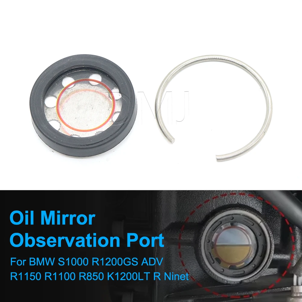 For BMW R1200 R1150 GS ADV R1200GS F650GS F850GS R1200 R/S/ST S1000 M1000 XR/RR/R Oil Mirror Observation Port Oil Level Window