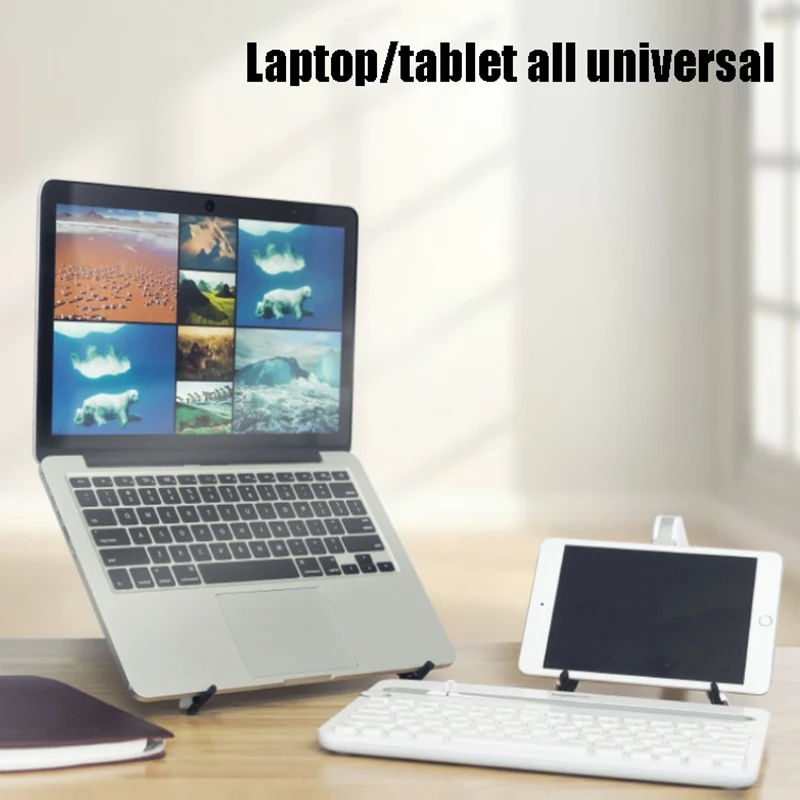 Universele Tablet Beugel Tablet Rack Notebook Koeling Ondersteuning Luie Desktop Opvouwbare Draagbare Lift Beugel Geschikt Voor 12-16