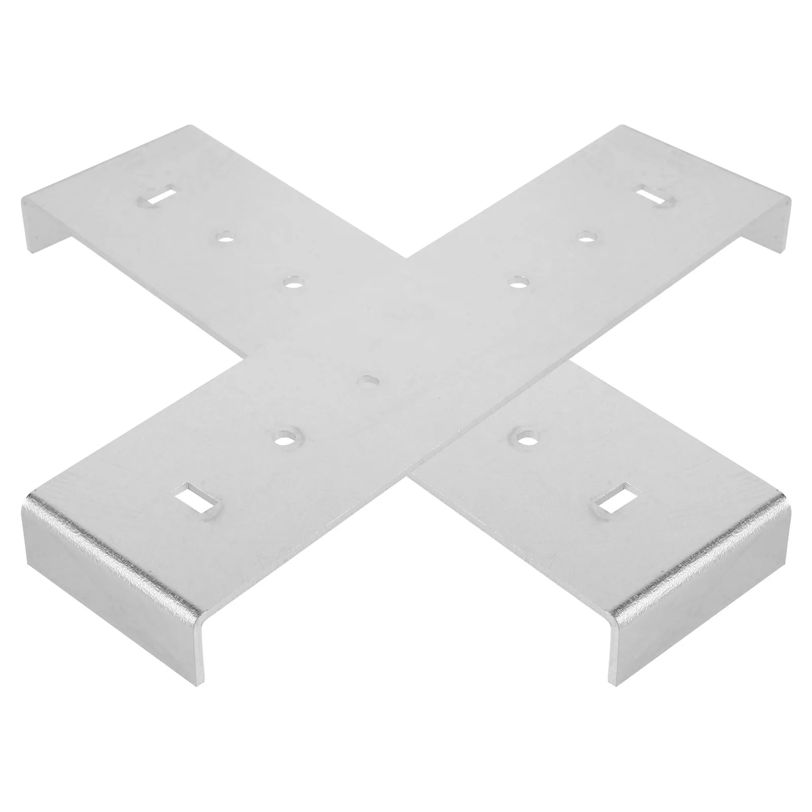 

Комплект из 2 металлических кронштейнов для почтового ящика, прочный ремонтный набор для напольного крепления почтового ящика, ремонтная пластина