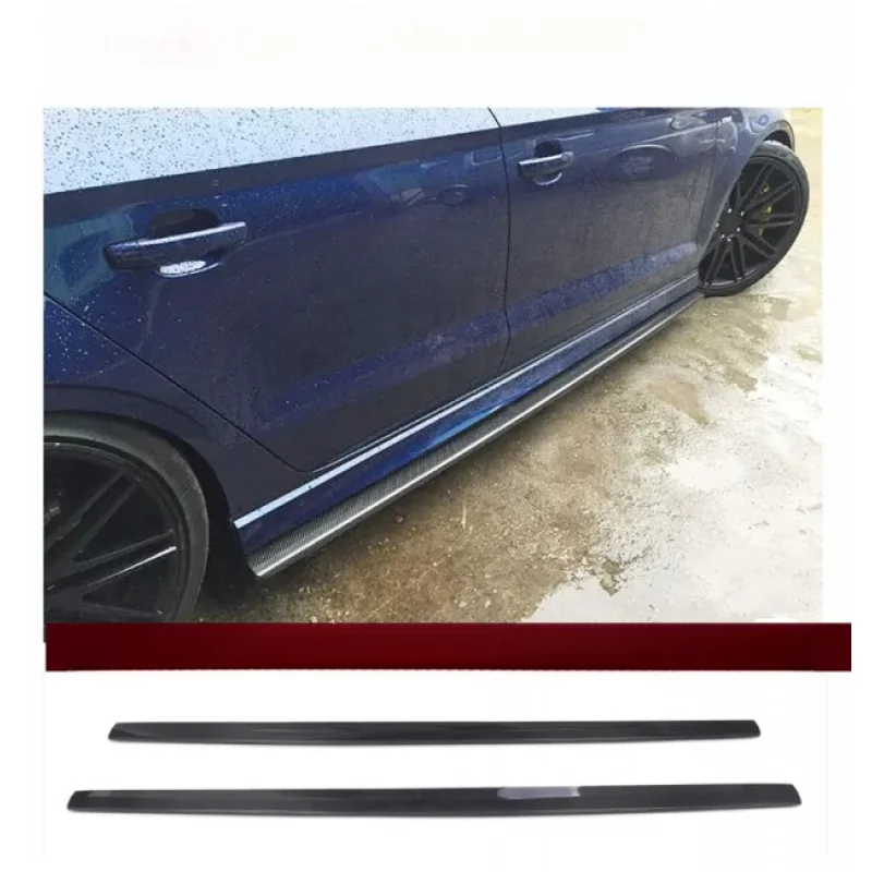 

Factory Hot Selling R Style Carbon Fiber Side Skirts Fit 2014-2017 Models