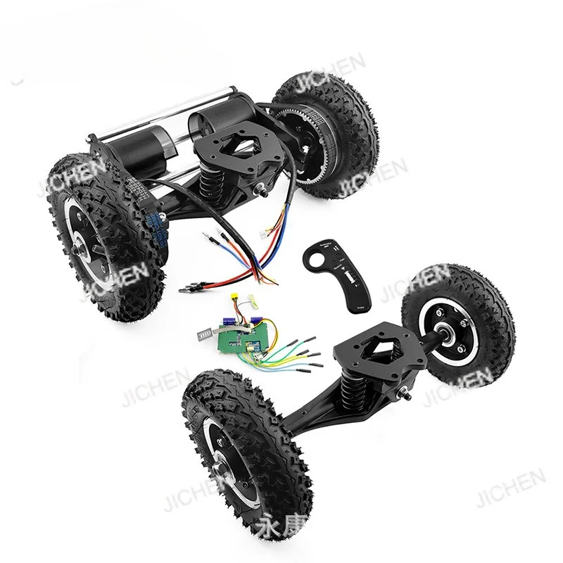 

Электрический скейтборд с полным приводом, скейтборд, ремень привода, лонгборд, горная доска, 11-дюймовый кронштейн, 8-дюймовая двойная шина