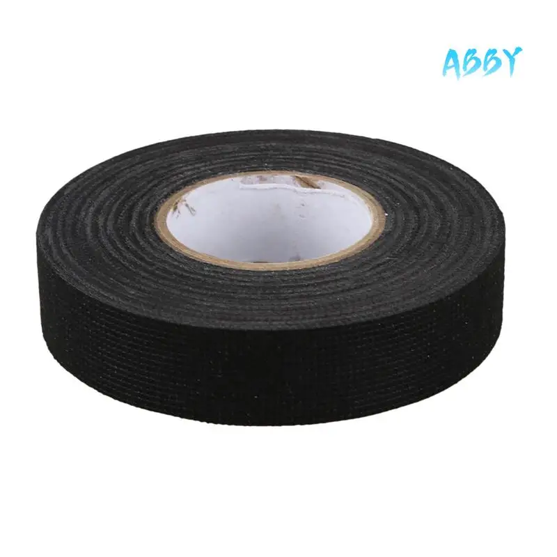 

ABBY-25Pc термостойкая лента для жгутов проводов, тканевая тканевая клейкая лента для защиты кабеля 19 мм х 15 м