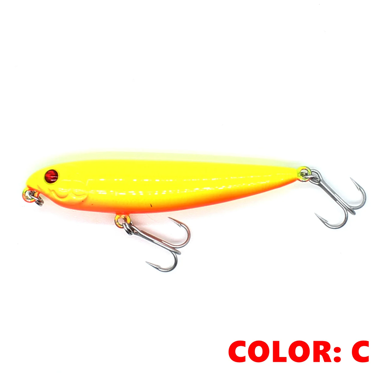 AOCLU Topwater Wobbler 60 mm 105 mm Bleistift Walk The Dog Harter Köder Popper Stick Angelköder Bass Fresh Salt Water 10 # VMC-Haken – Detail 8