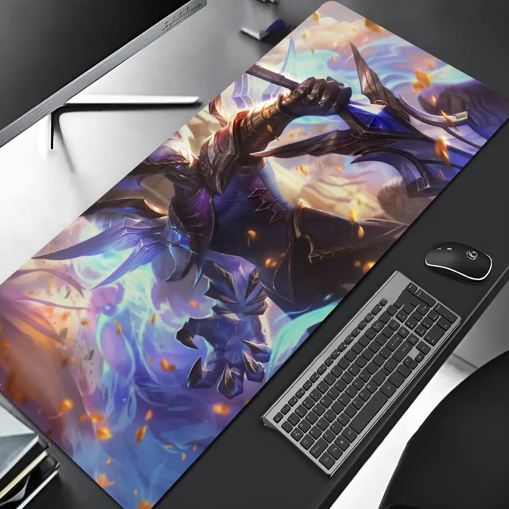 Aatrox Ahri Akali Mouse Pad Cartoon Lockedge Large Gaming Pad Computer Gamer Keyboard Mat Desk Mousepad PC Desk Pad