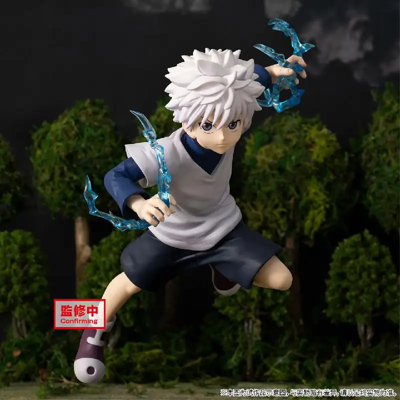 【In Stock】Original Banpresto Figure Killua Zoldyck Vibration Stars HUNTER×HUNTER 11cm PVC Action Anime Model Colletion Toy