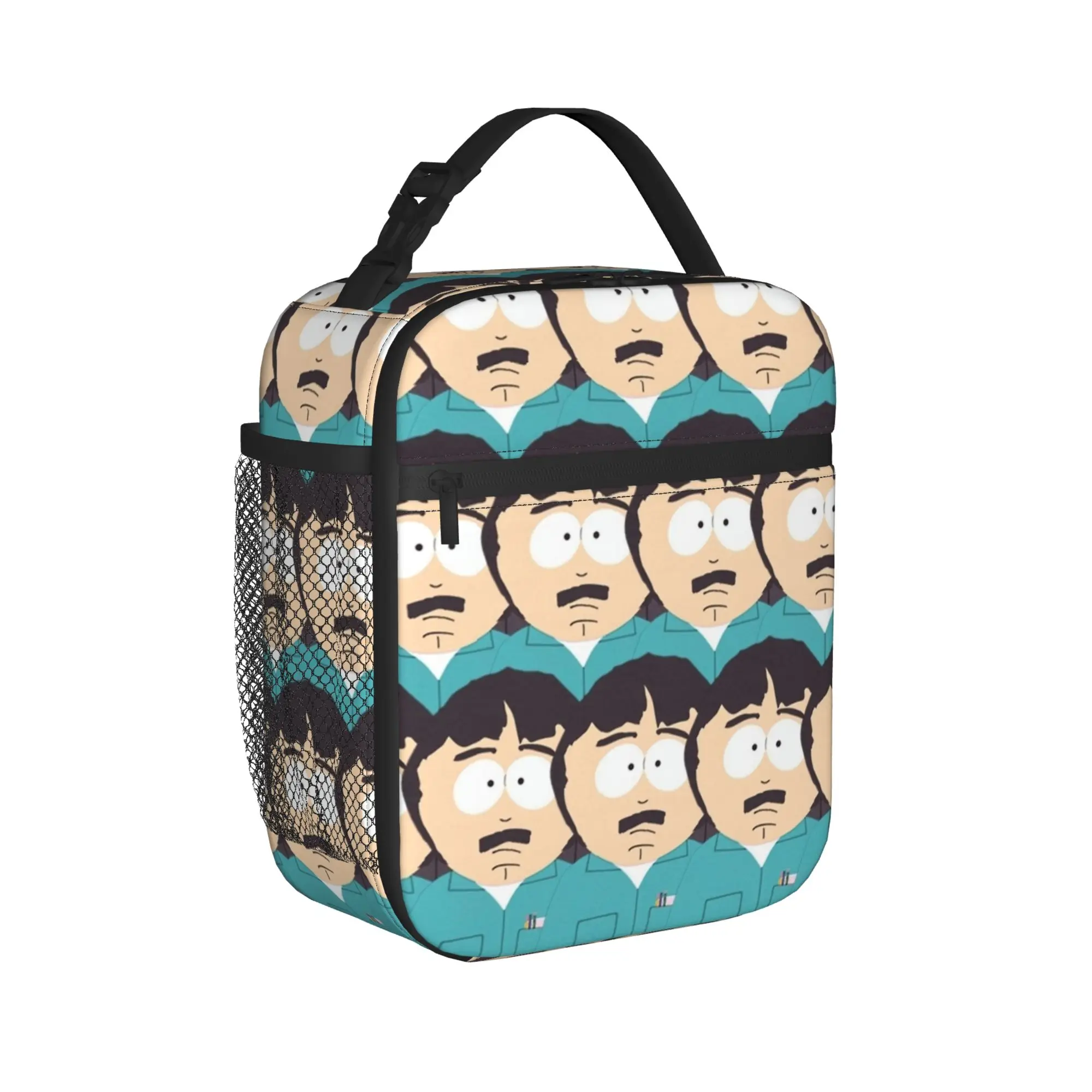 Randy Souths Parks Cartoon Thermal Insulated Lunch Bags for Work  Portable Bento Box Cooler Thermal Lunch Boxes