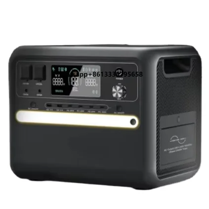 

Large Capacity Solar Portable Power Station Outdoor Camping 2400W Backup Solar Power Energy Generator