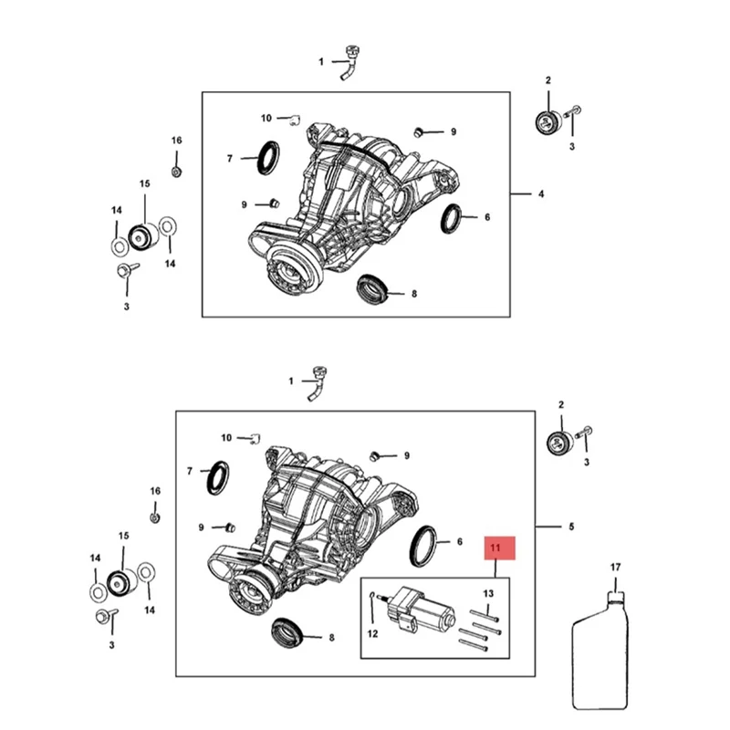 

Precision For Dodge Durango Jeep Grand Cherokee 2014-2022 Car Rear Differential Lock Motor Actuator 68214628AA 3.6L 5.7L 6.2L 6.