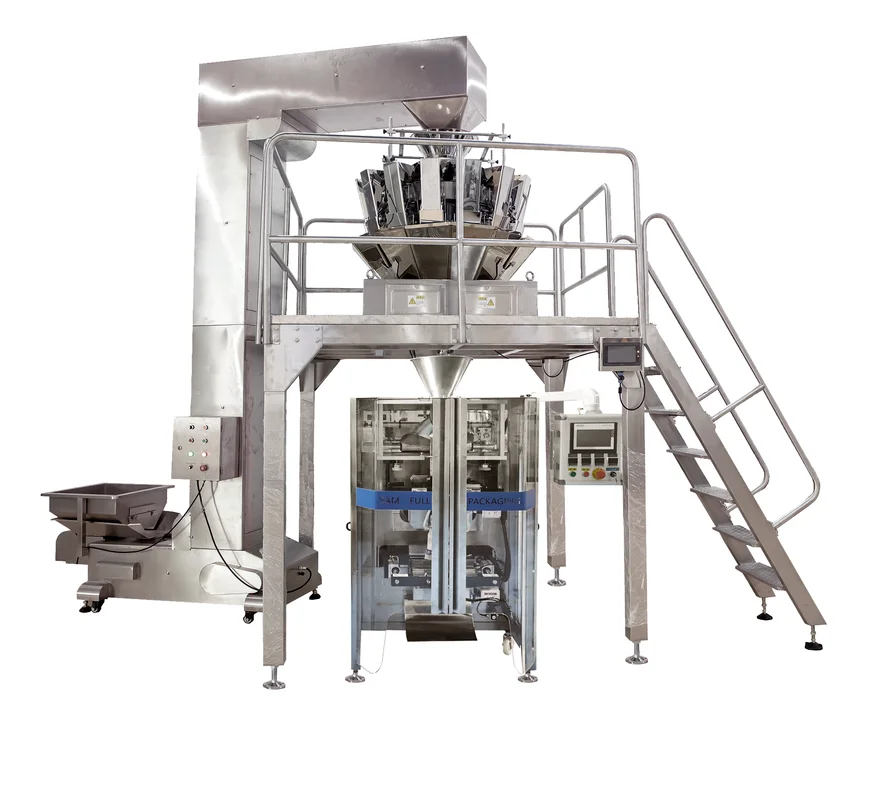 Hot-Selling Automatic Vertical Weigher Tube Ice Packing Machine Ice Cube Packing Filling Machine