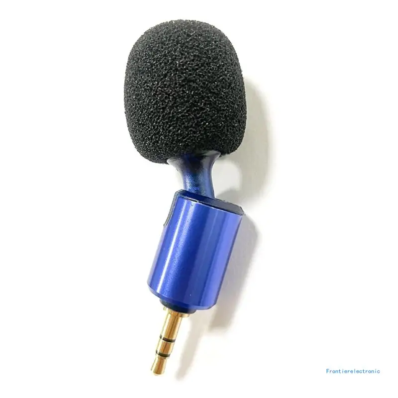 Mini Camera Microphone Bendable 3.5mmOmnidirectional Microphone Windproof Foam DropShipping