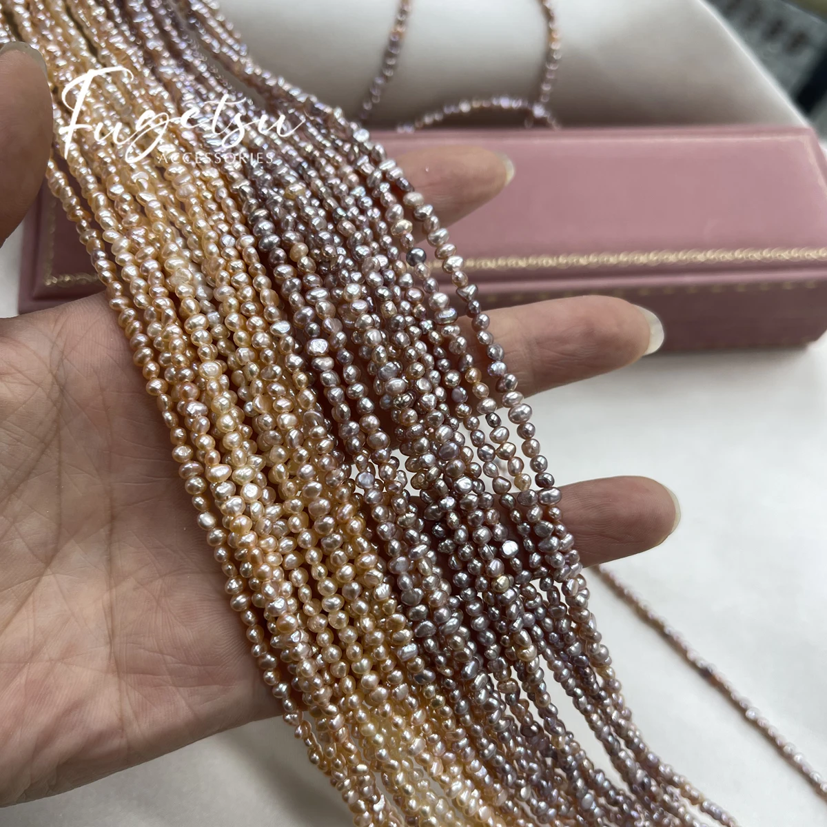 

Nugget Pearl Natural Freshwater Pearl Small Pearl 3-3.5mm For Jewelry Making DIY Necklace Bracelet Earrings Accessory