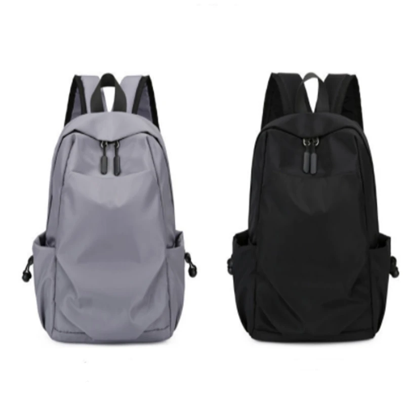 Mini Mochila pequeña para hombre, bolso escolar de hombro negro a la moda, de lona, de diseñador, impermeable, para viaje deportivo, 2023