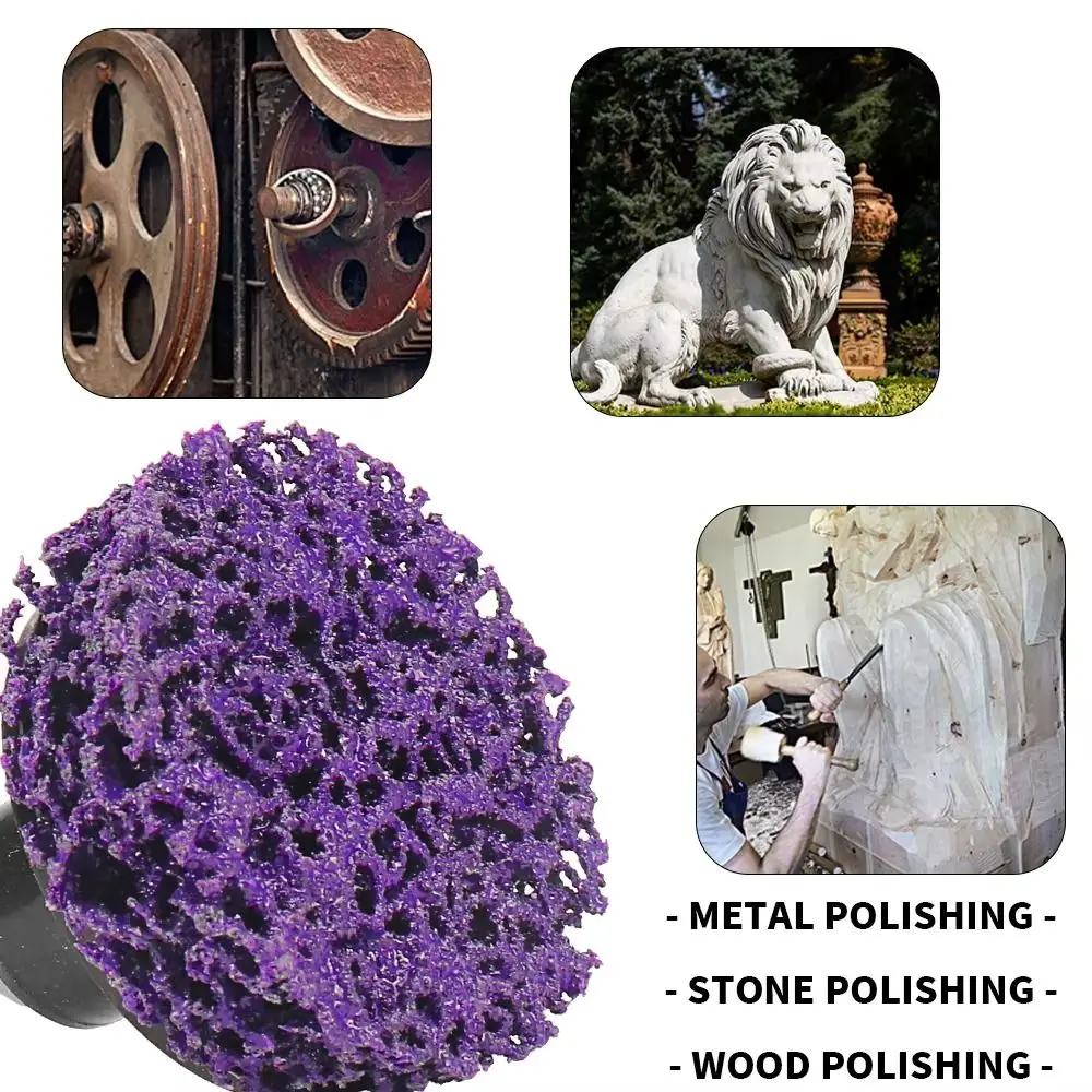 

Abrasive Angle 53mm Rust Remover Wheel Quick Change 1/4 Inch Holder Grinding Disc Easy Strip Clean Disc Abrasive Wheels Grind