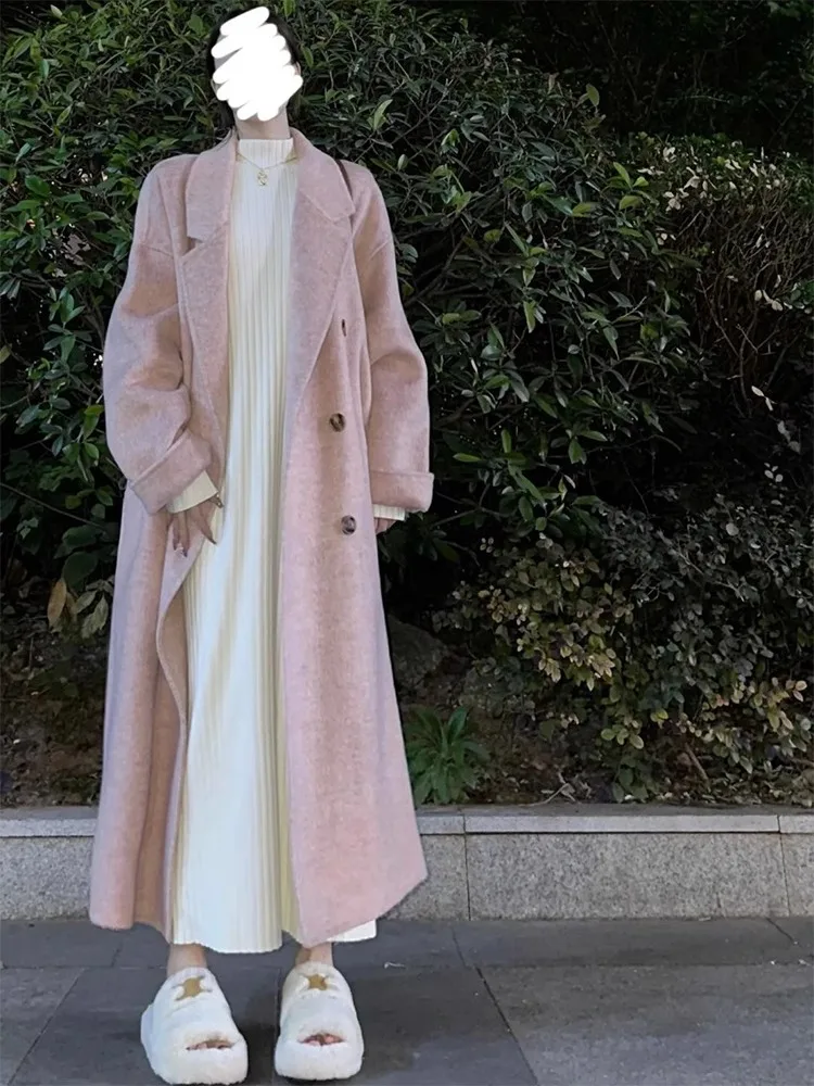 Knielange Pullover, Y2K-Pullover, Pullover für Damen, Zopfmuster, lockere Passform, Büro, Matrosenstil, Damen, minimalistisch, thermisch, heiß, dehnbar